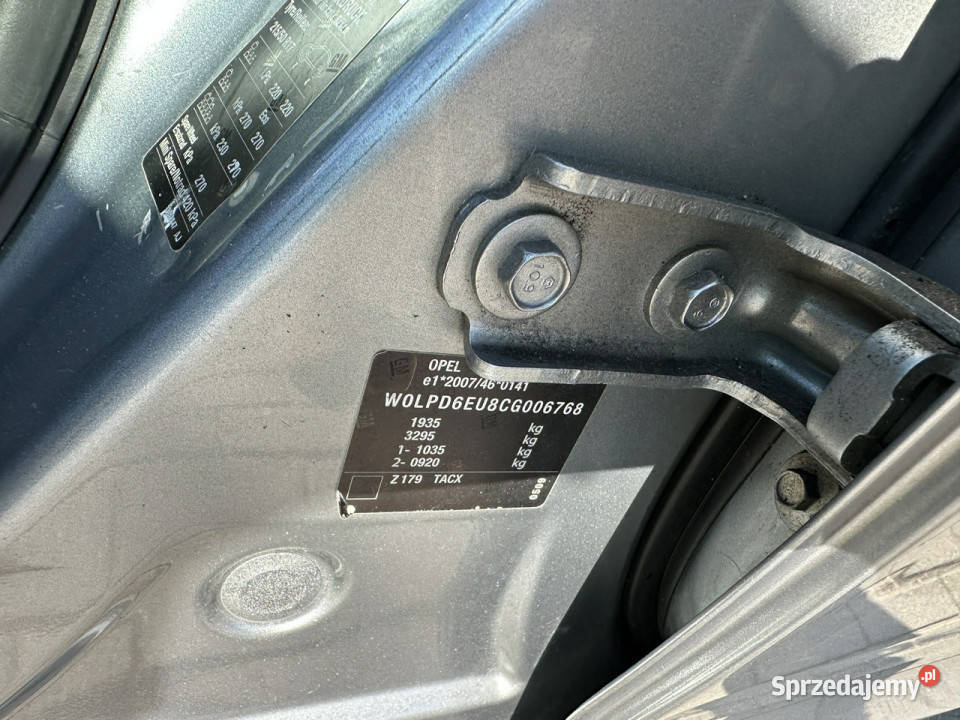 Opel Astra Mocna benzyna klimatyzacja czujniki isofix pomorskie Wejherowo