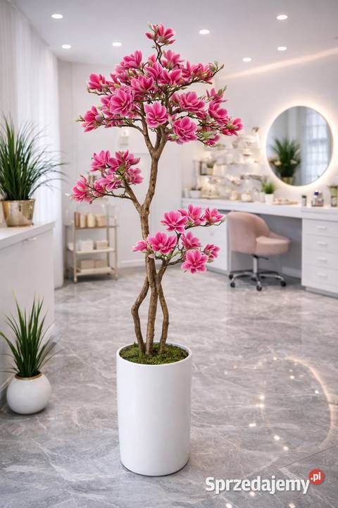 Sztuczne drzewko magnolii 180 magnolia PREMIUM Golkowice