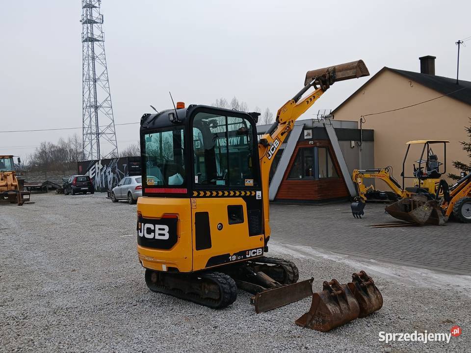 JCB 19C1 Mini koparka JCB 19C1 z 2022r ładna Złoczew