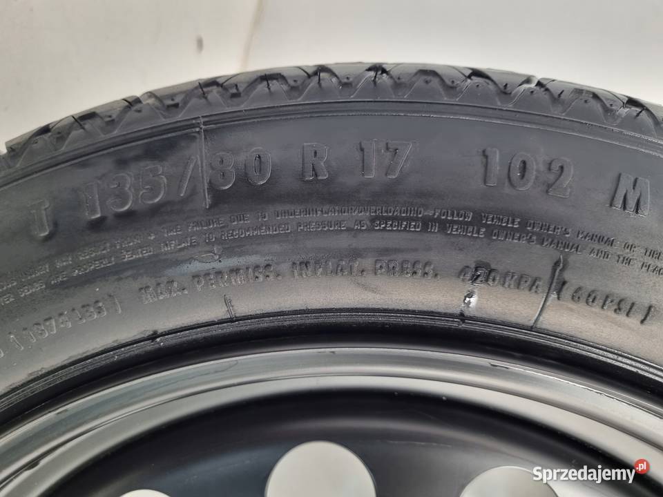 KOŁO DOJAZDOWE BMW X3 E83 E60 dojazdówka 13580 Chełm