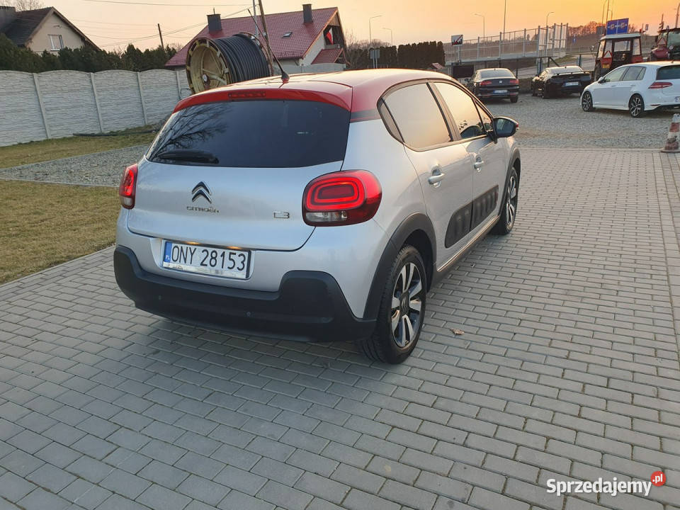 Citroen C3 12 Benzyna 82 75 2017r Raty Zamiana