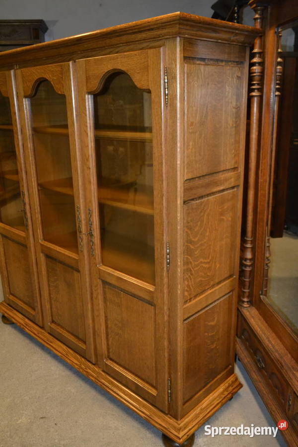 witryna biblioteka stylowa dąb Będzin