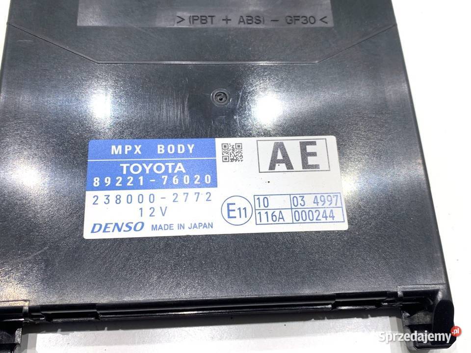 MODUŁ KOMFORTU LEXUS CT 8922176020 Hatchback podkarpackie