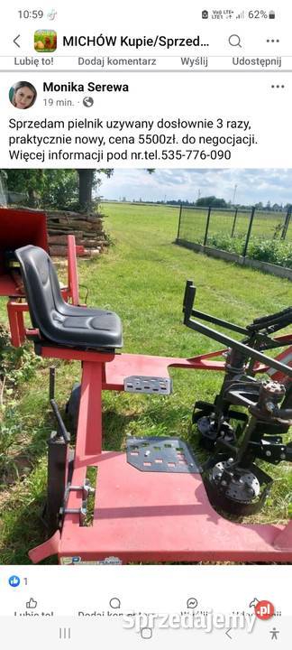 Pielnik nieuszkodzony Maszyny uprawowe Lubartów