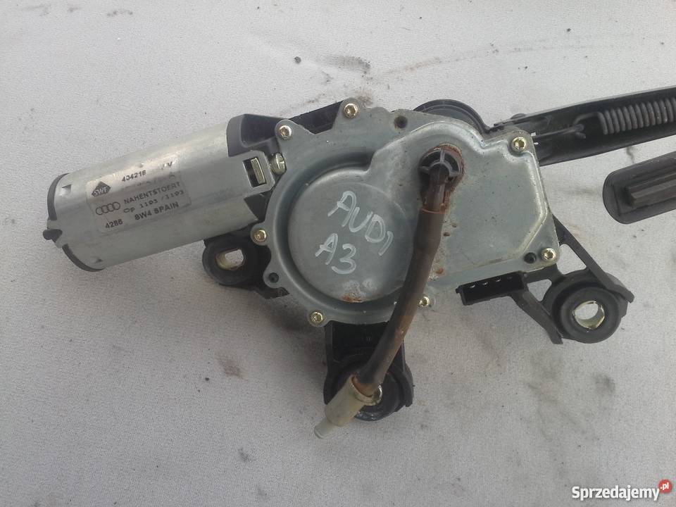 silniczek wycieraczek przód tył Audi A3 8L 18 Rok produkcji 1996 Układ elektryczny Dębno