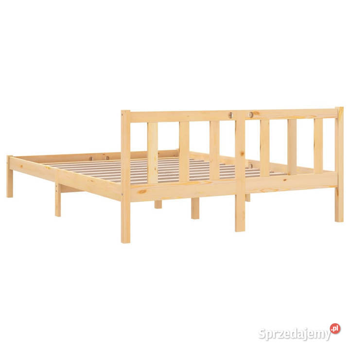 Rama łóżka z litego drewna sosnowego 140x200 mazowieckie Warszawa