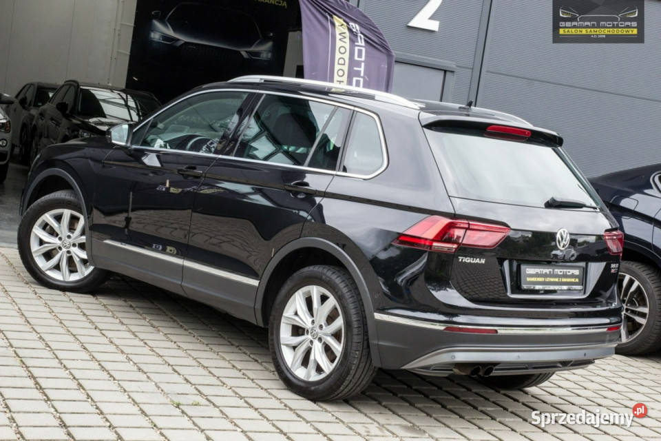 Volkswagen Tiguan Ledy 4x4 Head Up DSG Kamera isofix pomorskie Dębogórze