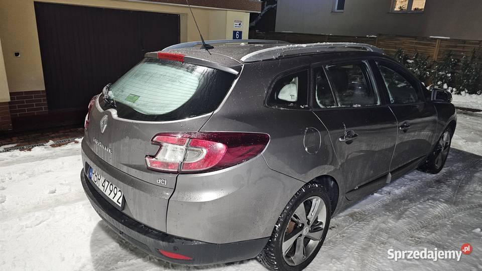 Renault Megane 15DCI 110 2014r Film Rej FV nieuszkodzony Zarszyn