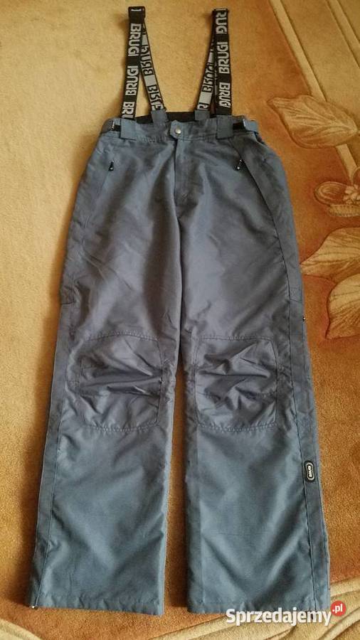 Spodnie narciarski BRUGI 56 z szelkami pas 100 Białystok