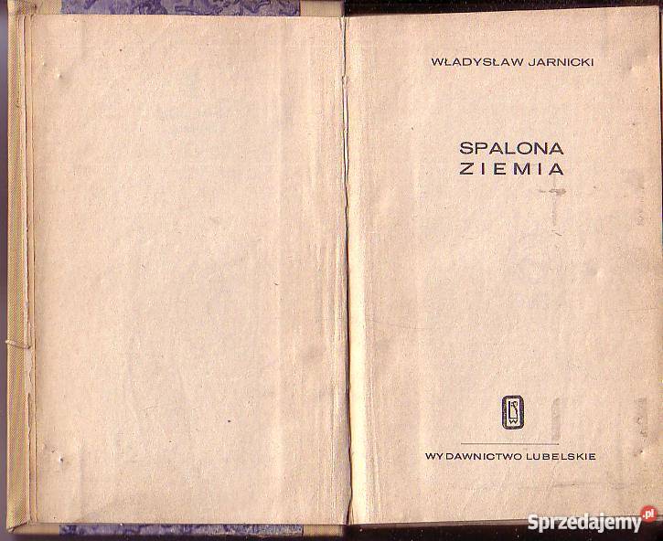 9672 SPALONA ZIEMIA WŁADYSŁAW JARNICKI Czyrna