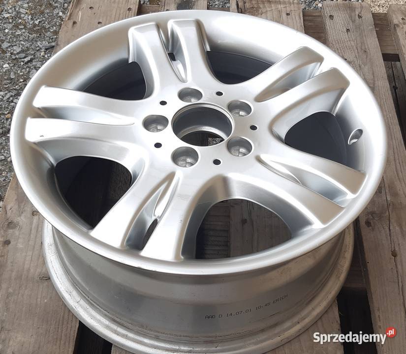 ORYGINALNA FELGA MERCEDES W203 7X16 ET37 R16 aluminiowe Mielęcin