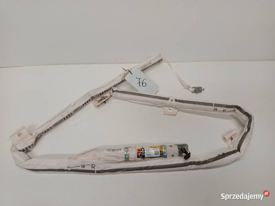 OPEL ASTRA K V HB KURTYNA POWIETRZNA PRAWA Rok produkcji 2019 wielkopolskie Rakoniewice sprzedam