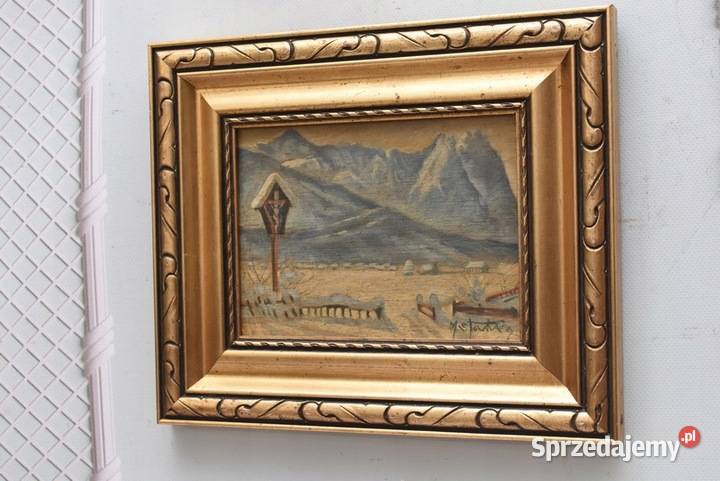 M STAŃKO Kapliczka z Widokiem Na Polskie Tatry