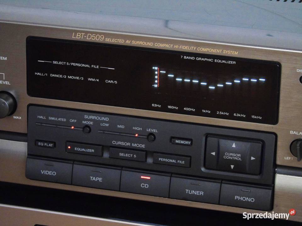 Wzmacniacz Sony TAD509 korektor graficzny Jasło sprzedam