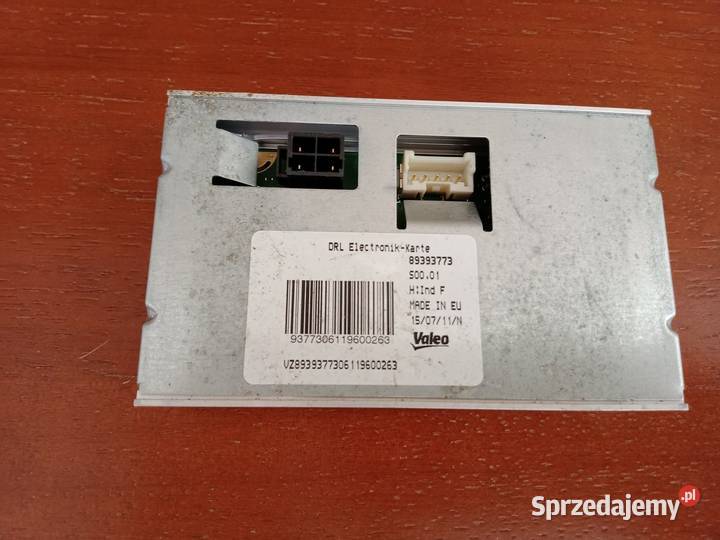 Przetwornica moduł Led VW SEAT Valeo 89393773 Oświetlenie