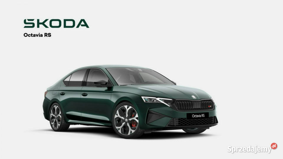 koda Octavia Octavia FL RS 20 TSI 265 DSG IV isofix łódzkie Łódź
