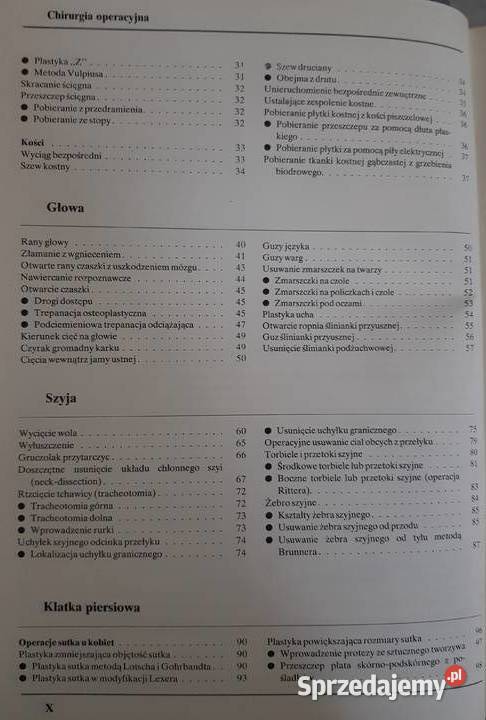 Tom 1 Chirurgia operacyjna atlas zabiegów Kremer świętokrzyskie