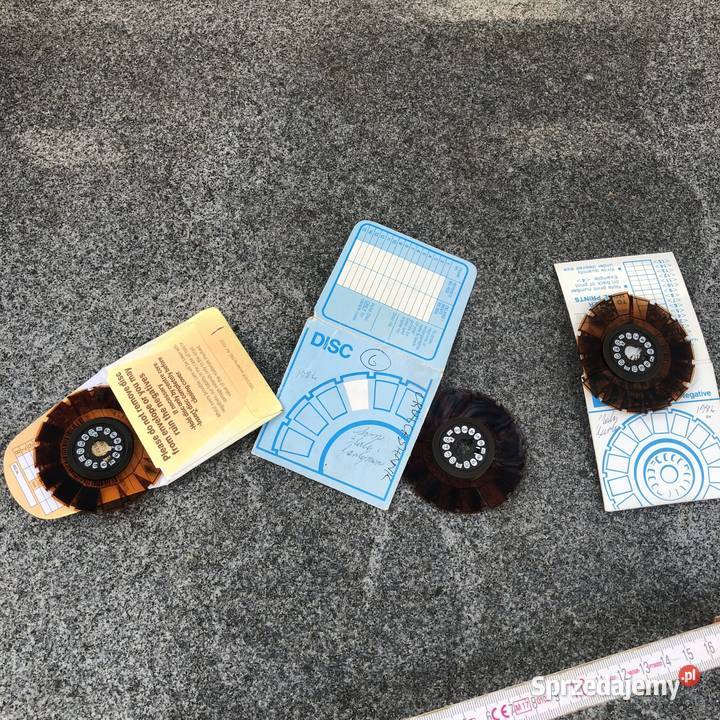 Disc Negative dysk z kliszami zdjęcia z lat 80 wielkopolskie Poznań
