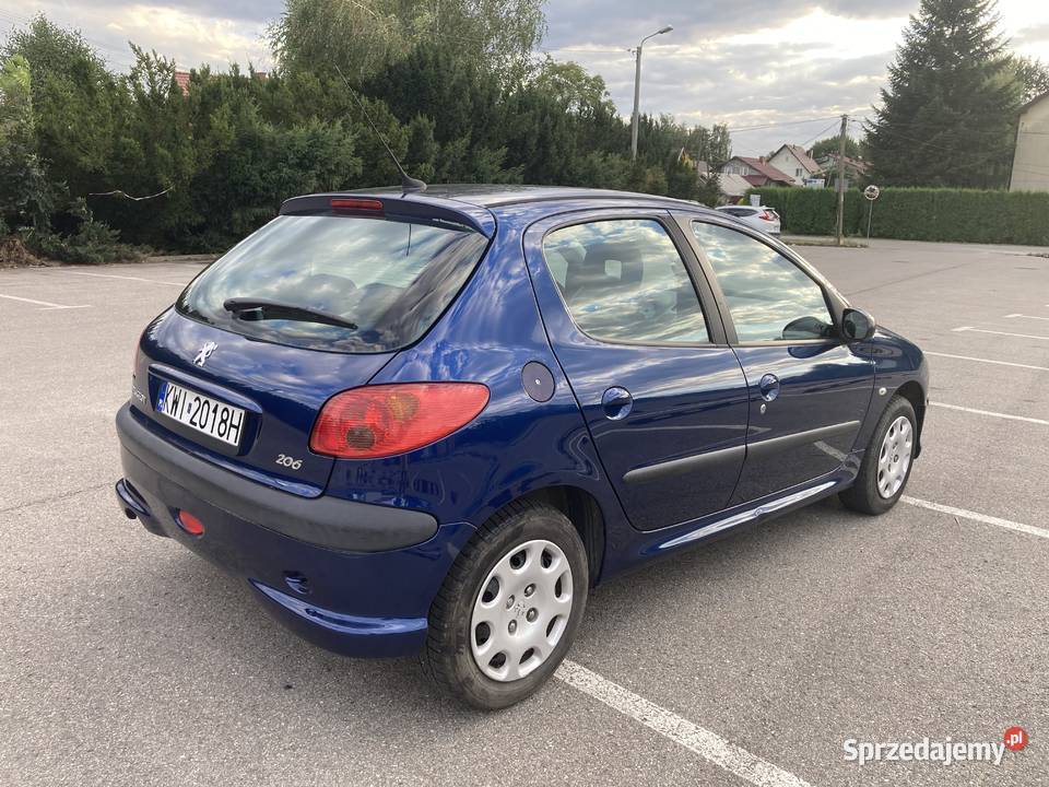 Peugeot 206 14 16V NISKI PRZEBIEG SPRAWNY DO Gdów