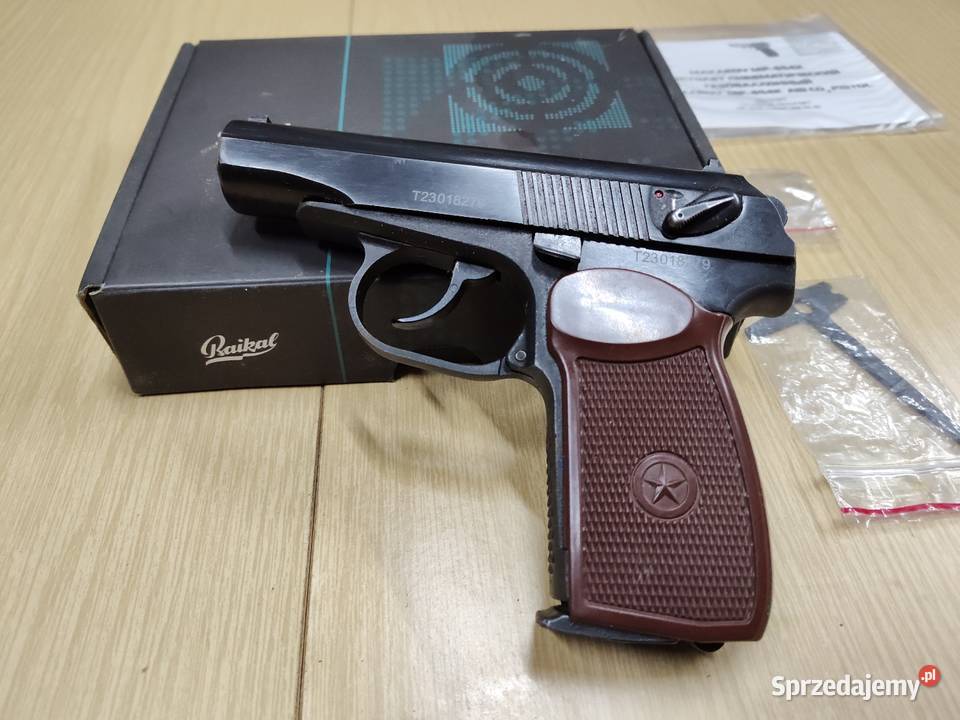 Wiatrówka pistolet Makarov Baikal MP654K dolnośląskie Świdnica sprzedam