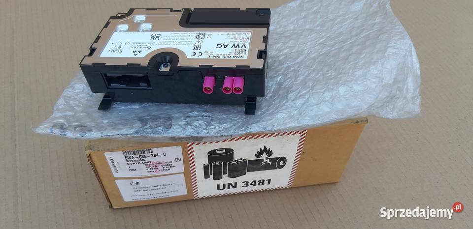 VW AUDI SEAT SKODA STEROWNIK MODUŁ USŁUG ONLINE lubuskie Bieleń sprzedam