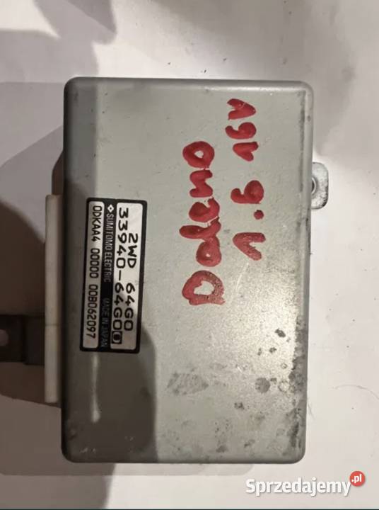 Moduł Komfortu Suzuki Baleno I Ostrów Wielkopolski