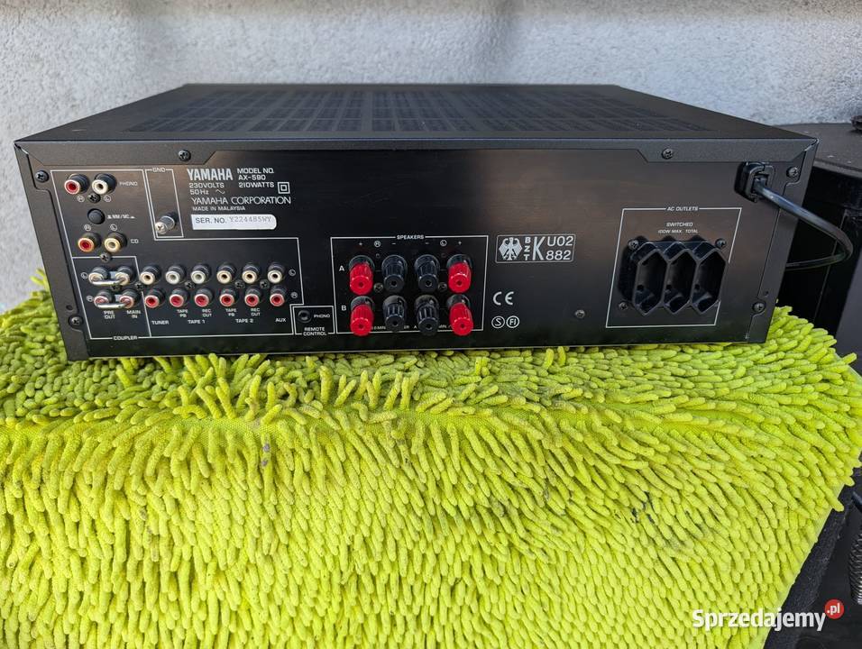 yamaha ax590 stereo monster 2x100w 8ohm śląskie Chełm Śląski