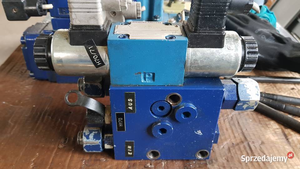 Zawór hydrauliczny Krauss Maffei H7071 mkvplast Białogard