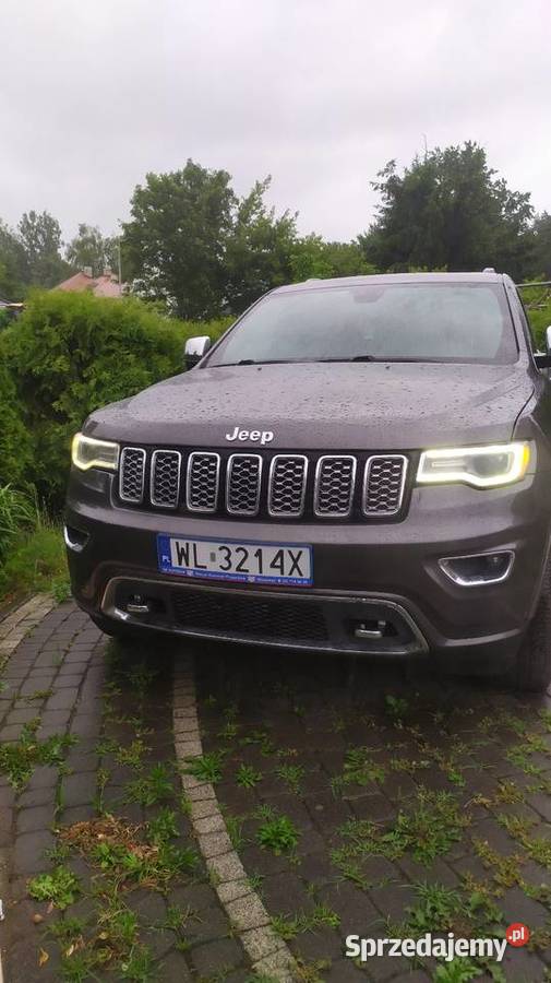 Jeep Grand Cherokee overland 57 Hemi 2018 regulowane zawieszenie Legionowo
