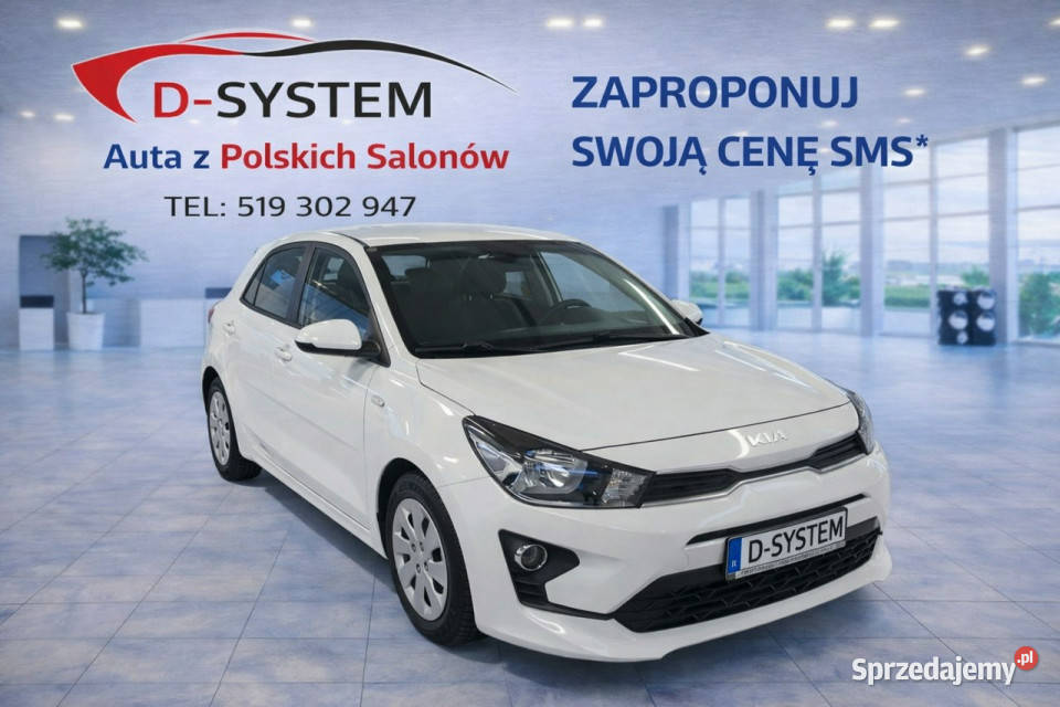 Kia Rio 23r Salon Polska 1Właściciel GWARANCJA światła do jazdy dziennej