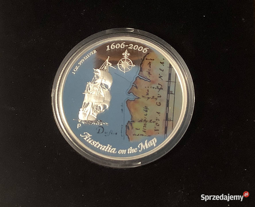 Srebrna moneta okolicznościowa Australia on the mazowieckie Warszawa