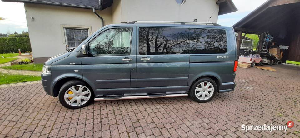 VW T5 Multivan 25 TDI 174 wersja CRUISE 2006r małopolskie Grojec