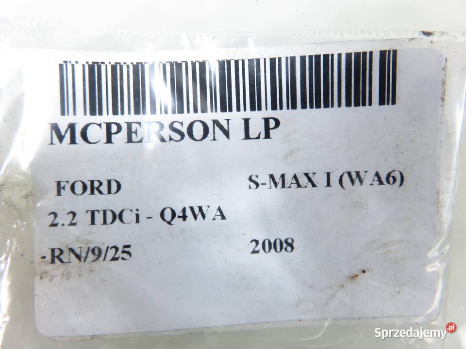 MCPERSON LEWY PRZEDNI FORD S I 22 TDCi IVDC