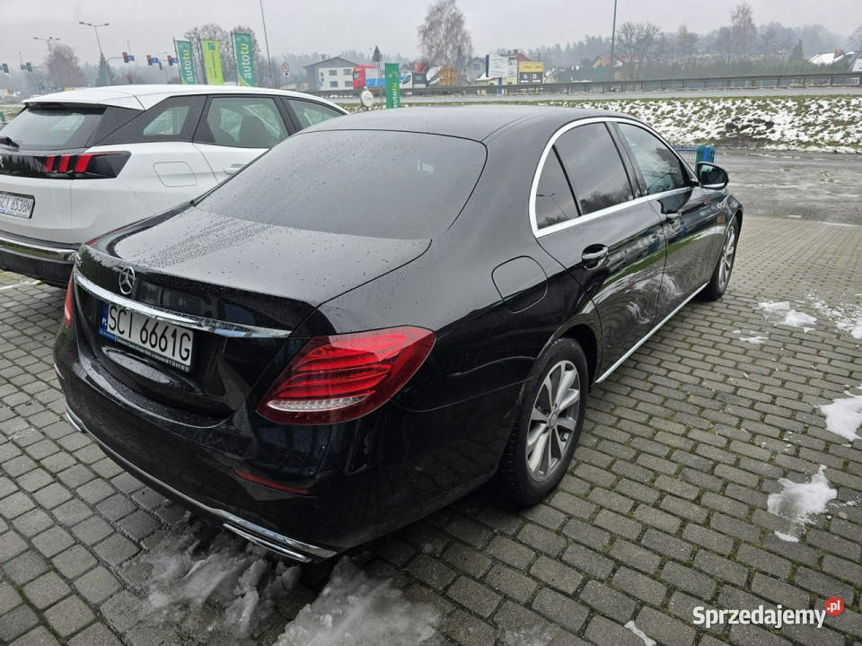 Mercedes E 220 Avantgarde bezwypadkowy pełny immobilizer śląskie Ustroń sprzedam
