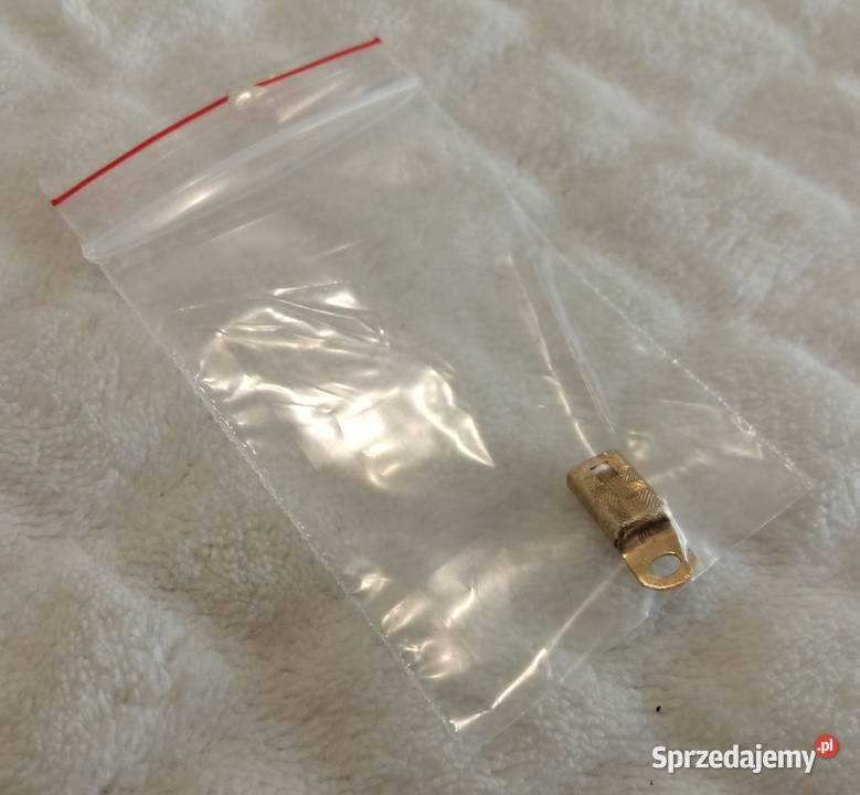 Zapięcie wsuwane do łańcuszka 3x6x145mm złoty śląskie