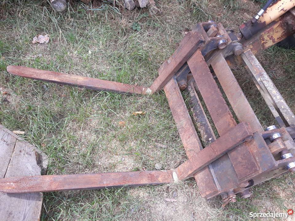 koparko ładowarka Ostrówekwidły do palet3 łyżki Stanin