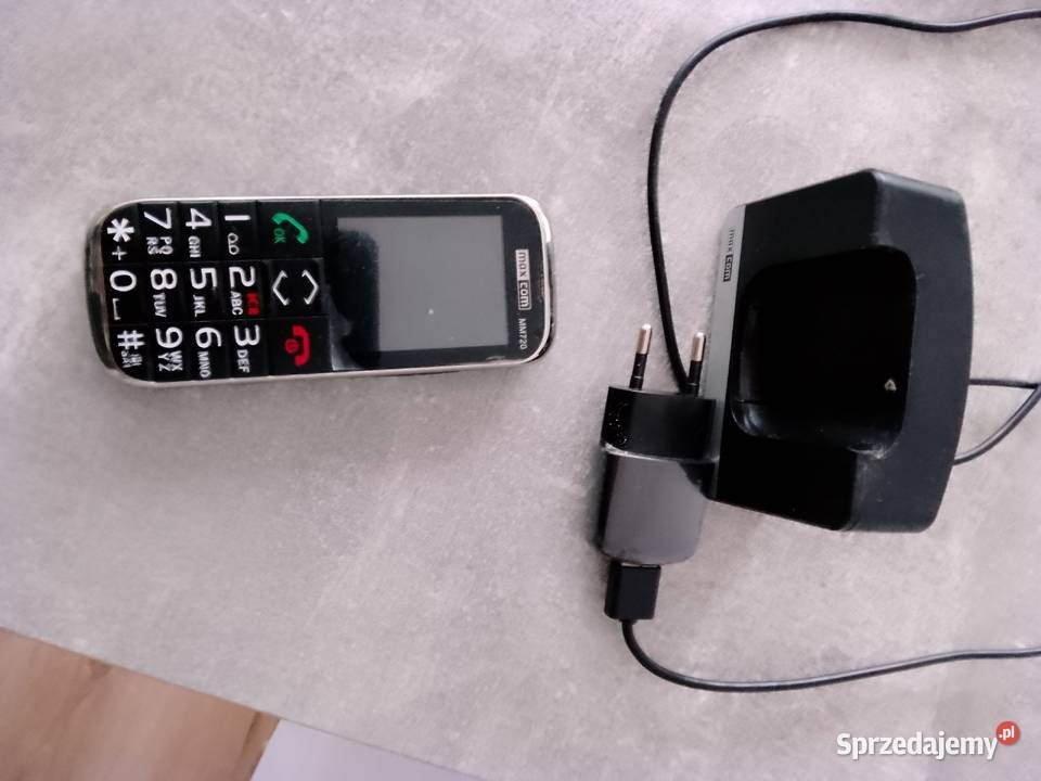 Telefon seniora maxcom MM720 Bełchatów