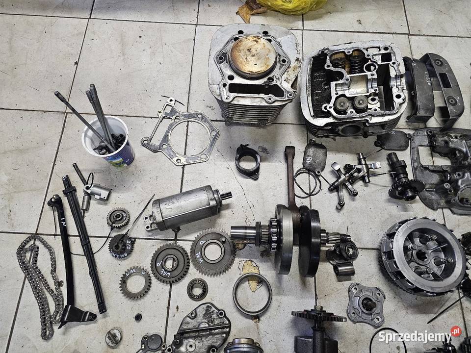 Suzuki LS 650 savage silnik części wał głowica