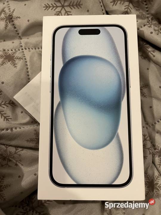 Apple iPhone 15 blue 128 GB nowy Ruda Śląska