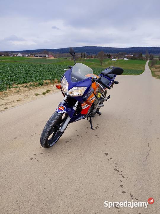Honda CBR 125 pomarańczowy Baćkowice