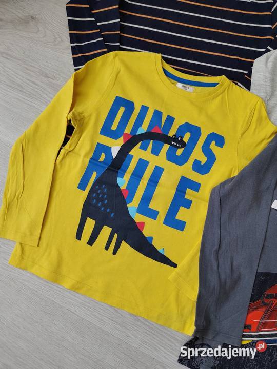 Bluzki 134 zestaw tshirt długi rękaw koszulki Ustka sprzedam