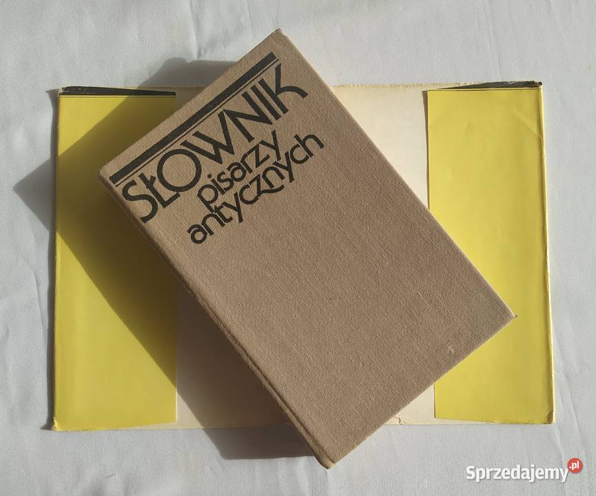 SŁOWNIK PISARZY ANTYCZNYCH Anna Świderkówna Hajnówka sprzedam