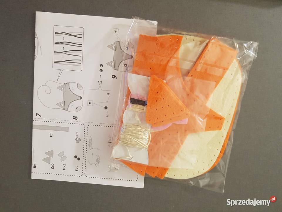 Torebka lisek DIY Smiki 5 lat+ małopolskie