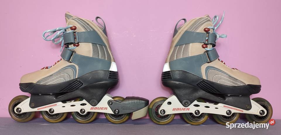 Rolki BAUER Xtra EMR 55 kobiet prawie nowe Jasień