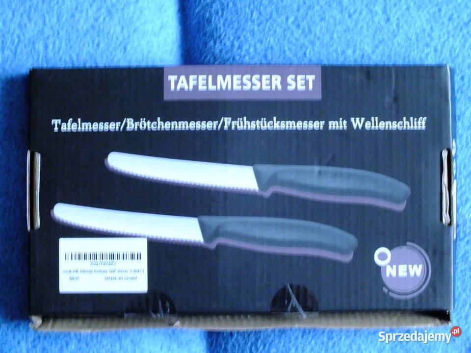 Sprzedam nowy komplet 12 noży kuchennych mają sprzedam