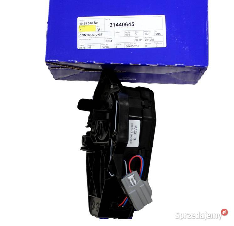 VOLVO XC60 modul zamka klapy bagaznika OE Bielany Wrocławskie