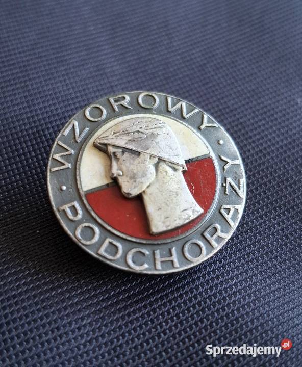 Odznaka Wzorowy Podchorąży srebrna Wejherowo