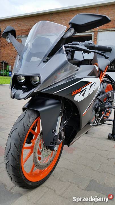 KTM 125 RC NOWY używany 1 sezon nowości wielkopolskie Russówek