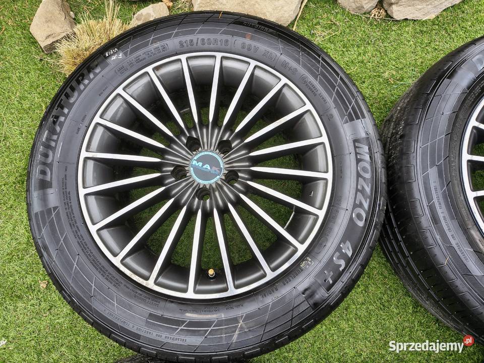 Alufelgi 5x98 R16 z OPONAMI LETNIMI Ładny wzór Zarszyn sprzedam