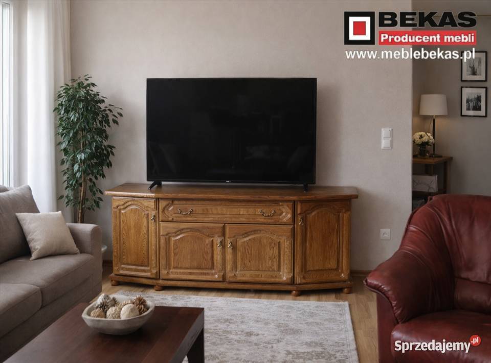 Stylowa Komoda 180 Dąb rustkalny Bekas Meble 50cm Ełk